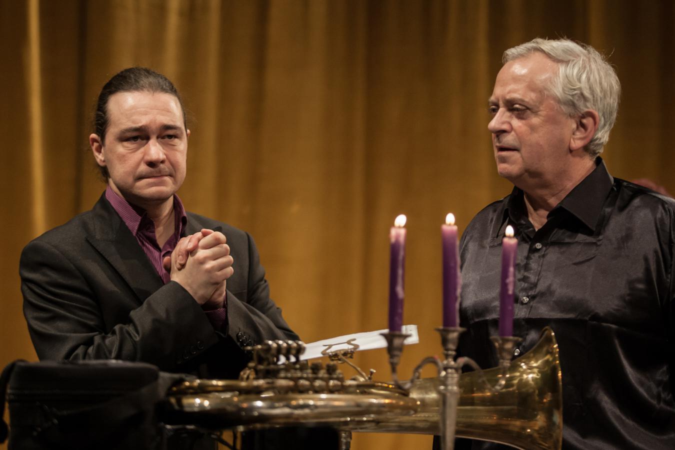 Nechyběli ani Ladislav Špiner se Zdeňkem Rumpíkem, foto Jiří Sejkora