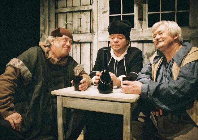 Zdeněk Rumpík, Jiří Kalužný a Václav Dušek, foto Ladislav Formánek