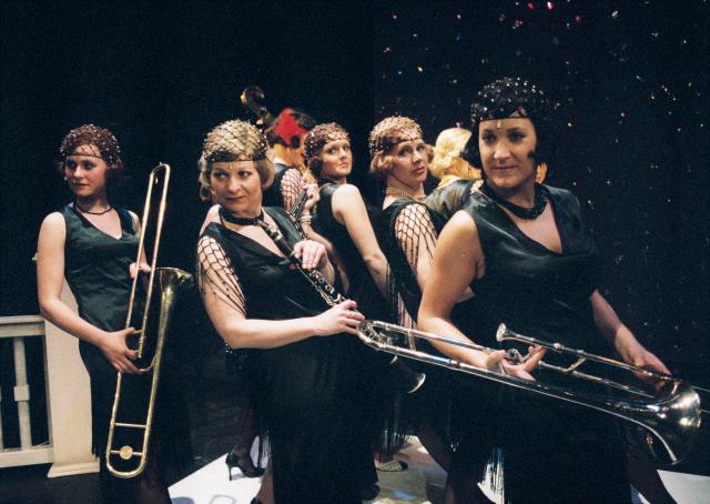 Stanislava Šánová, Dagmar Novotná, Jindra Janoušková a Kristina Jelínková, foto Ladislav Formánek