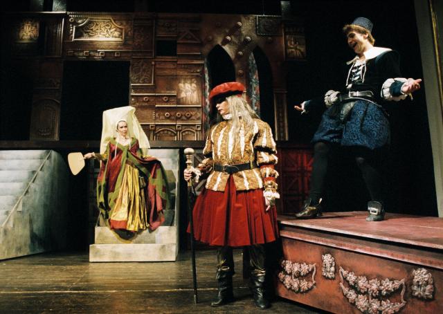 Romana Chvalová, Petra Janečková a Josef Pejchal, foto Ladislav Formánek