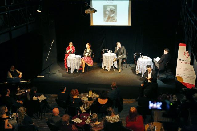 Claire Vidoni, Milena Dobrovolná, Josef Láska, Éric Cénat a Milan Němec, foto Michal Klíma 