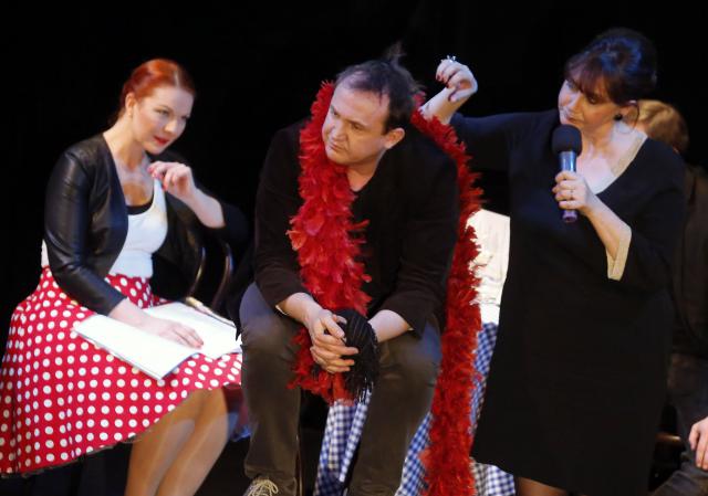 Milena Dobrovolná, Milan Němec a Claire Vidoni, foto Michal Klíma 
