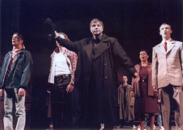 Pavel Doucek, Tomáš Kolomazník, Jiří Kalužný, Ludmila Mecerodová a Milan Němec, foto Věra Mohylová 