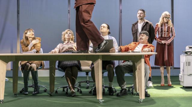 Eliška Jechová, Jindra Janoušková, Ladislav Špiner, Petr Borovec, Josef Pejchal a Karolína Šafránková, foto Patrik Borecký