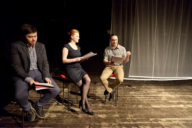 Petr Borovec, Jana Ondrušková a Ladislav Špiner, foto Patrick Marek