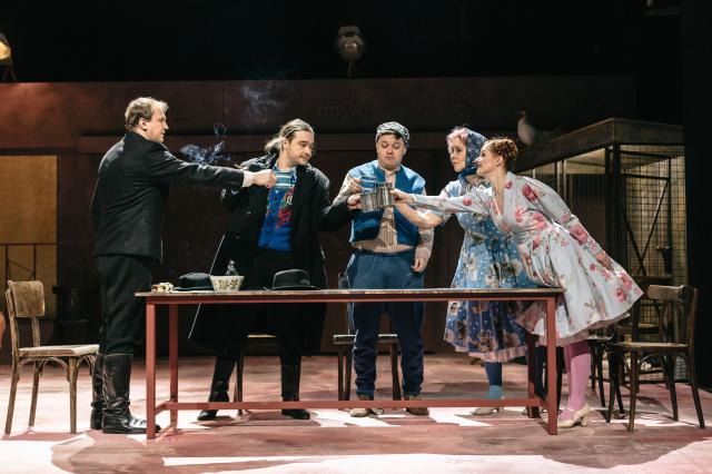 Milan Němec, Ladislav Špiner, Petr Borovec, Romana Chvalová a Jana Ondrušková, foto Ondřej Bouška