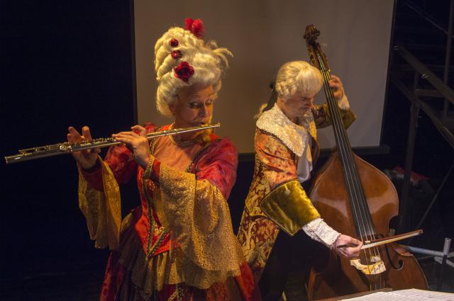 Martina Čechová a Radek Pokorný, foto Josef Vostárek (obnovená verze)
