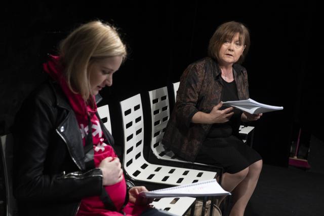 Karolína Šafránková a Ludmila Mecerodová, foto Josef Vostárek
