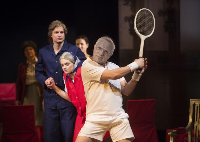 Jan Musil, Štěpánka Fingerhutová a Josef Pejchal, foto Josef Vostárek