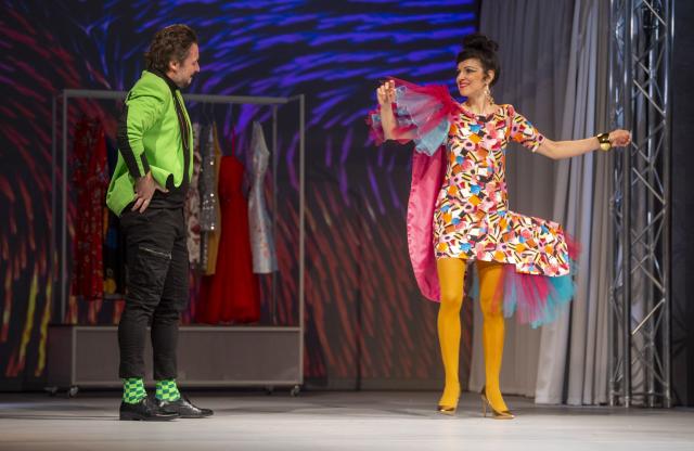 Tomáš Lněnička a Martina Sikorová, foto Josef Vostárek