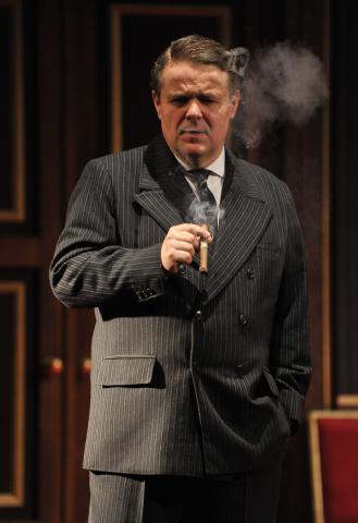 Jako Winston Churchill v Králově řeči, 2014, foto Josef Vostárek