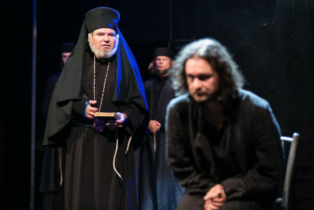 Jako Otec Teofan v Rasputinovi, 2017, foto Jan Faukner