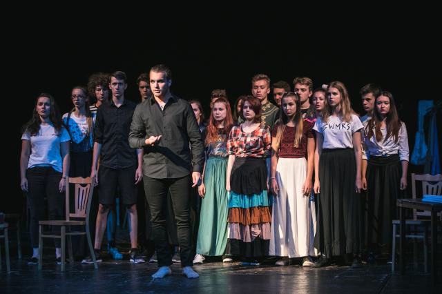 Jiří Kovárník a členové studia LAIK, foto Jiří Sejkora