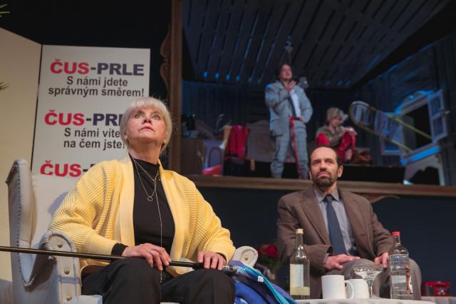 Jindra Janoušková, Radek Žák, Ladislav Špiner a Petra Janečková, foto Jiří Sejkora
