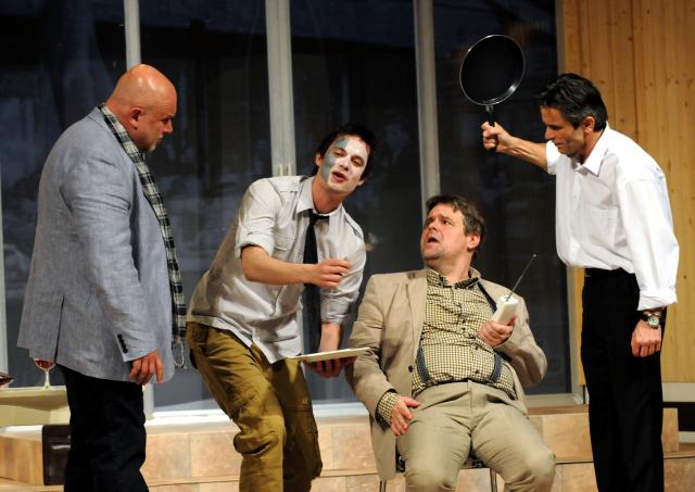 Josef Vrána, Jan Musil, Alexandr Postler a Martin Mejzlík, foto Ladislav Formánek