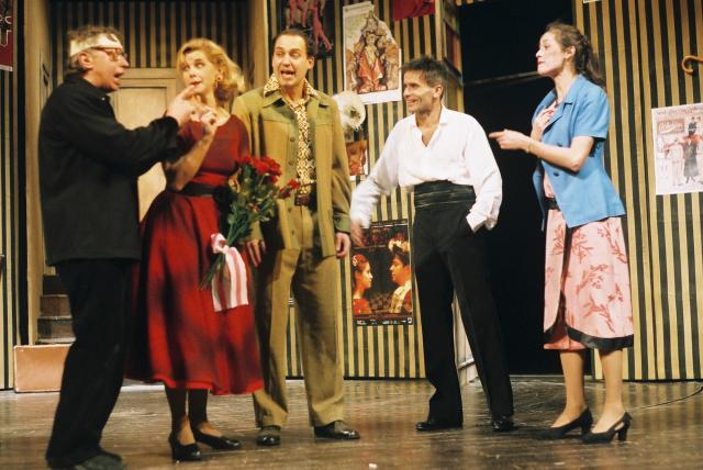 Michal Przebinda, Jindra Janoušková, Tomáš Kolomazník, Martin Mejzlík a Lucie Štěpánková, foto Radovan Šťastný