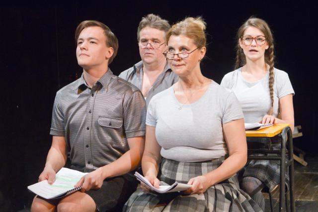 Josef Láska, Alexandr Postler, Jindra Janoušková a Veronika Macková, foto Michal Klíma
