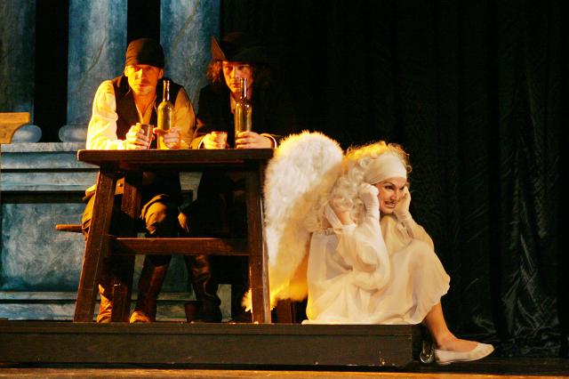 Radek Žák, Ladislav Špiner a Martina Sikorová, foto Michal Klíma