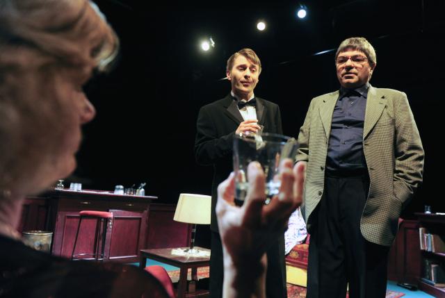 Jindra Janoušková, Josef Pejchal a Jiří Kalužný, foto Josef Vostárek