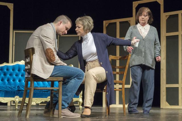 Jan Musil, Dagmar Novotná a Ludmila Mecerodová, foto Michal Klíma