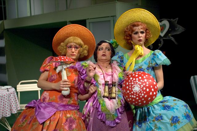 Kristina Jelínková, Ludmila Mecerodová a Petra Janečková, foto P. Neubert