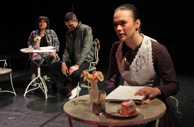 Ludmila Mecerodová, Petr Semerád j. h. a Petra Tenorová, foto Michal Klíma