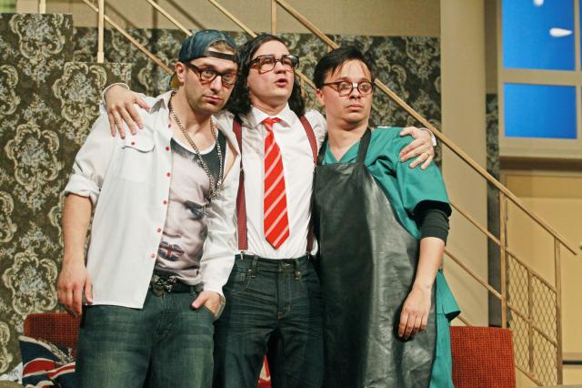 Josef Pejchal, Ladislav Špiner a Petr Borovec, foto Michal Klíma