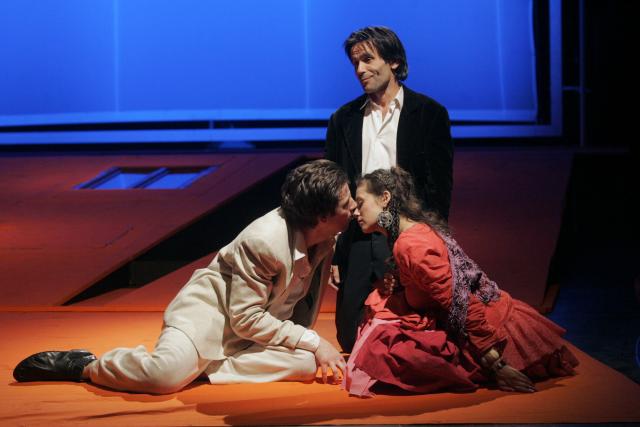 Martin Chamer, Martin Mejzlík a Lucie Štěpánková, foto Michal Klíma