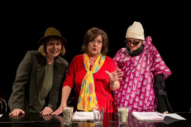 Romana Chvalová, Ludmila Mecerodová a&nbsp;Karolína Šafránková, foto Petr Šedivý