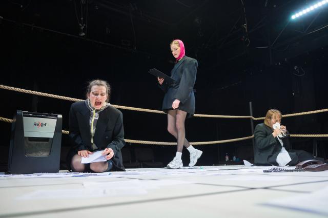 Martina Sikorová, Karolína Šafránková a Romana Chvalová, foto Petr Šedivý