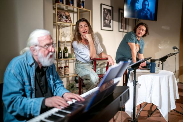 Jiří Šlupka Svěrák, Veronika Malá a&nbsp;Ladislav Špiner, foto Petr Šedivý