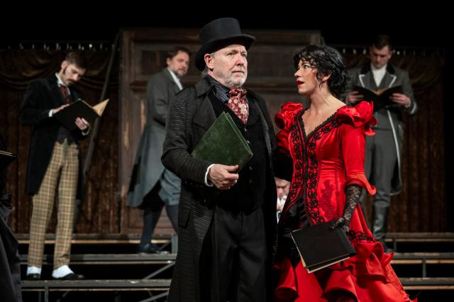 Petr Dohnal a&nbsp;Veronika Malá (za nimi Jiří Hába, Tomáš Lněnička a&nbsp;Oliver Škorjanc), foto Petr Šedivý