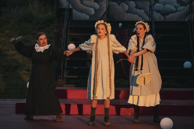 Ludmila Mecerodová, Karolína Šafránková a&nbsp;Martina Sikorová, foto Jiří Sejkora