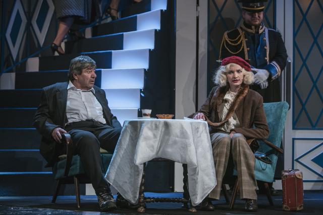 Jiří Kalužný a&nbsp;Karolína Šafránková s&nbsp;Lukášem Kratochvílem, foto Jiří Sejkora