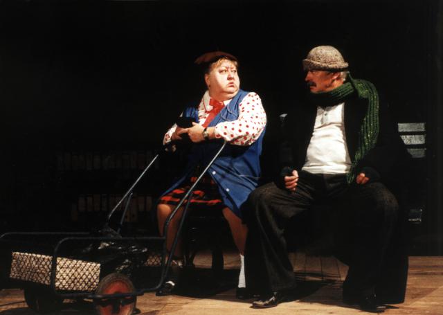 Jiřina Jelenská s Václavem Duškem v Sešitcích chrámové pěvkyně, VČD 1999