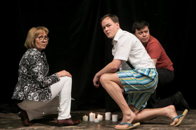 Romana Chvalová, Josef Láska a Petr Borovec, foto Jiří Sejkora