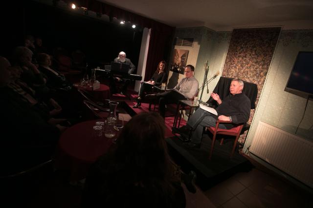 Jiří Šlupka Svěrák, Jana Ondrušková, Josef Láska a Michal Przebinda. Foto Jiří Sejkora