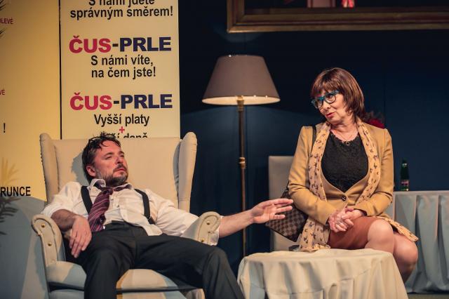 Tomáš Lněnička a Romana Chvalová, foto Jiří Sejkora