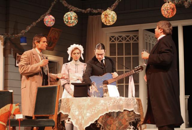 Martin Mejzlík, Martina Sikorová, Ladislav Špiner a Jiří Kalužný, foto Antonín Malý