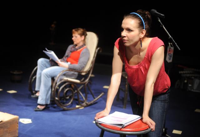 Dagmar Novotná a Martina Sikorová, foto Josef Vostárek