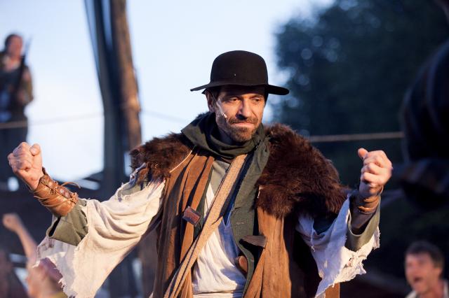 Jako Oreb Danko v Baladě pro banditu, 2013, foto Jan Faukner