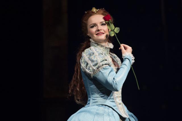 V roli Violy v Zamilovaném Shakespearovi, 2018, foto Josef Vostárek
